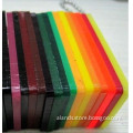 Cast colors transparent acrylic sheet